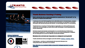 What Triantis.nl website looked like in 2014 (10 years ago)
