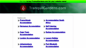 What Tranquilgardens.com website looked like in 2014 (10 years ago)