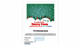 What Th-wonderland.de website looked like in 2014 (10 years ago)