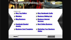What Thebusinesstipsblog.com website looked like in 2014 (10 years ago)