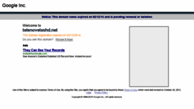 What Telenovelashd.net website looked like in 2014 (10 years ago)