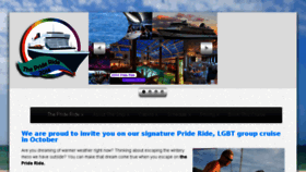 What Theprideride.com website looked like in 2014 (10 years ago)