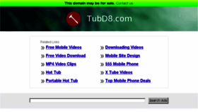 What Tubd8.com website looked like in 2014 (10 years ago)