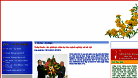 What Tuoitrekiengiang.vn website looked like in 2014 (10 years ago)