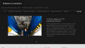 What Tumecanico.es website looked like in 2014 (10 years ago)