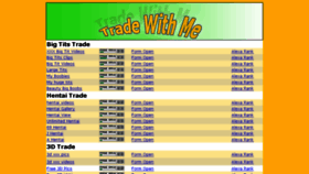 What Tradewithme.net website looked like in 2014 (10 years ago)