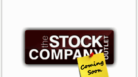 What Thestockcompany.com website looked like in 2014 (10 years ago)
