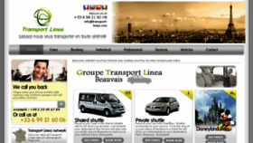 What Transport-linea.com website looked like in 2014 (10 years ago)