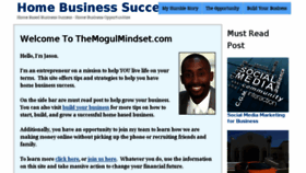 What Themogulmindset.com website looked like in 2014 (10 years ago)