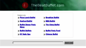 What Thebeatbuffet.com website looked like in 2014 (10 years ago)