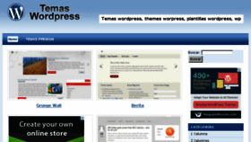 What Temaswordpress.net website looked like in 2014 (10 years ago)