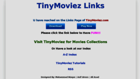 What Tinymoviez.biz website looked like in 2014 (10 years ago)
