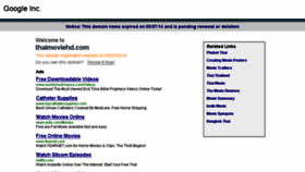 What Thaimoviehd.com website looked like in 2014 (10 years ago)