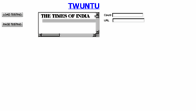 What Twuntu.com website looked like in 2014 (11 years ago)