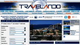 What Travelando.it website looked like in 2014 (10 years ago)