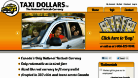 What Taxidollars.com website looked like in 2014 (10 years ago)