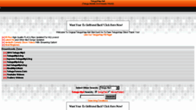 What Teluguwap.mobi website looked like in 2014 (10 years ago)