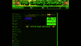 What Thecashcasino.com website looked like in 2014 (10 years ago)
