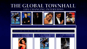 What Theglobaltownhall.com website looked like in 2014 (10 years ago)