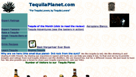 What Tequilaplanet.com website looked like in 2014 (10 years ago)