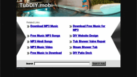 What Tubdiy.mobi website looked like in 2014 (10 years ago)