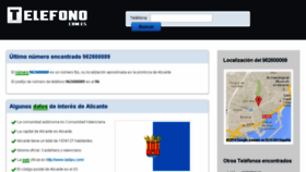 What Telefono.com.es website looked like in 2014 (10 years ago)