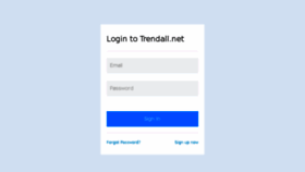 What Trendall.net website looked like in 2014 (10 years ago)