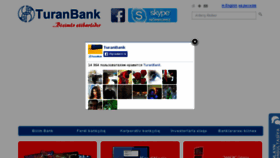 What Turanbank.az website looked like in 2014 (10 years ago)