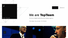 What Topteam.ir website looked like in 2014 (10 years ago)