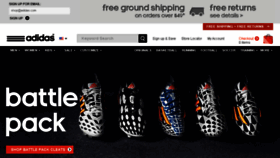 What Theadidasstore.com website looked like in 2014 (9 years ago)