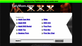 What Tidymom.com website looked like in 2014 (10 years ago)
