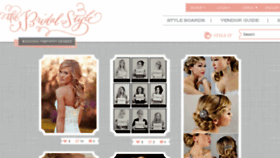 What Thebridalstyle.com website looked like in 2014 (9 years ago)