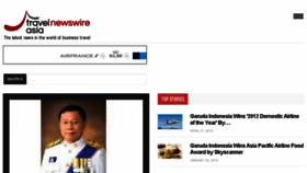 What Travelnewswireasia.com website looked like in 2014 (9 years ago)