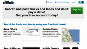 What Topfreight.com website looked like in 2014 (9 years ago)