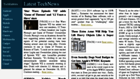 What Techrabbits.com website looked like in 2014 (9 years ago)