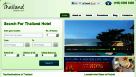 What Thailand-hotel.com website looked like in 2014 (9 years ago)