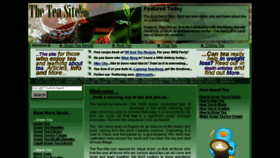 What The-tea-site.com website looked like in 2014 (9 years ago)