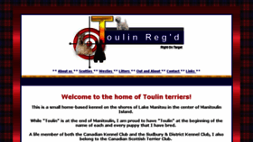 What Toulin.com website looked like in 2014 (9 years ago)