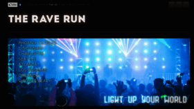 What Theraverun.com website looked like in 2014 (9 years ago)