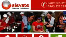 What Teamelevate.com website looked like in 2014 (9 years ago)