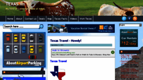 What Texas.im website looked like in 2014 (9 years ago)