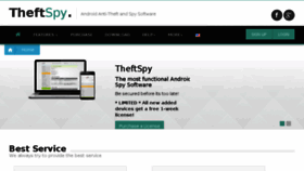 What Theftspy.com website looked like in 2014 (9 years ago)