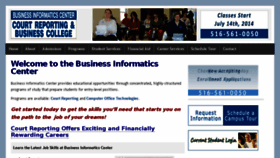 What Thecollegeforbusiness.com website looked like in 2014 (9 years ago)