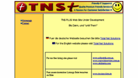 What Tnsplus.com website looked like in 2014 (9 years ago)