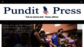 What Thepunditpress.com website looked like in 2014 (9 years ago)