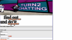 What Turn2chatting.wapka.mobi website looked like in 2014 (9 years ago)
