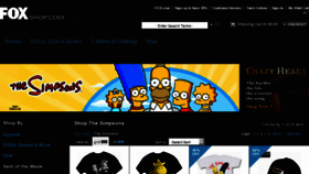 What Thesimpsonsshop.com website looked like in 2011 (13 years ago)