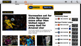 What Talksport.net website looked like in 2014 (9 years ago)