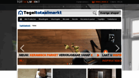 What Tegeltotaalmarkt.nl website looked like in 2014 (9 years ago)