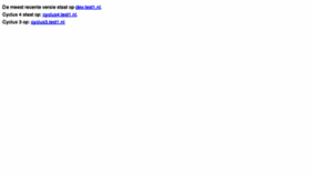 What Test2.nl website looked like in 2011 (13 years ago)